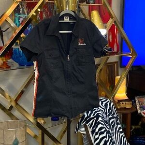 Harley Davidson Zippered Top, Blouse, Shirt.